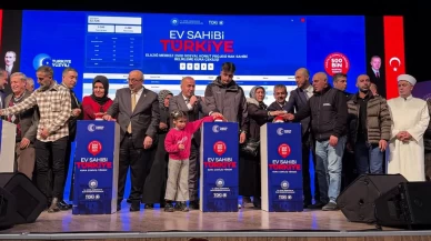 Elazığ’da Yüzyılın Konut Projesi’nde kura çekimi