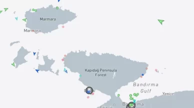 Seyir halindeki gemiden Marmara Denizi'ne atladı!