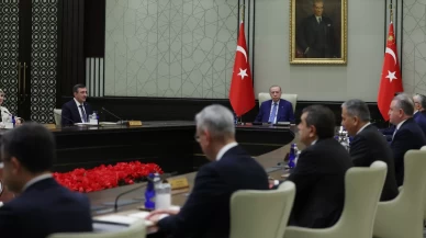 Kabine Cumhurbaşkanı Erdoğan başkanlığında toplandı