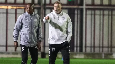 Thorsten Fink, Samsunspor’daki ilk antrenmanına çıktı