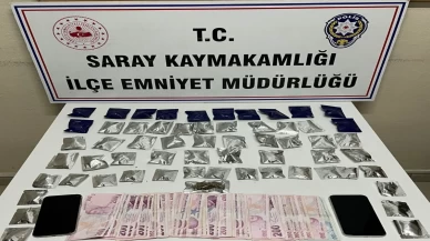 Tekirdağ’da polis çevirmesi: Araçtan çok sayıda yasaklı madde çıktı