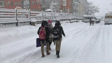 Erzincan, Tunceli, Bingöl, Bayburt ve Kahramanmaraş'ta kar engeli: