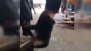 Ankara'da skandal görüntüler sonrası tutuklama! Zihinsel engelli çalışana eziyet ettiler