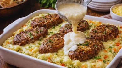 Beşamel soslu kat kat lezzet
