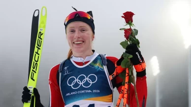 Maren Kirkeeide, biatlon sprintte olimpiyat şampiyonu oldu