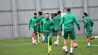 Bursaspor, Kırklarelispor maçı hazırlıklarını sürdürüyor