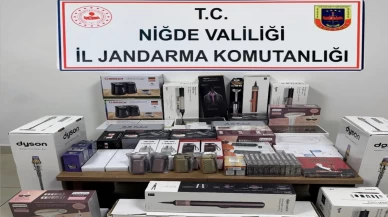 Niğde’de otoyol gişelerinde sıkı denetim! Çok sayıda gümrük kaçağı ürün ele geçirildi