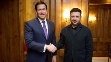 Zelenski ve Rubio Ukrayna’nın geleceğini görüştü!
