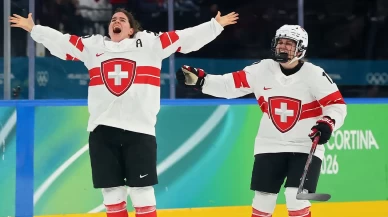 Buz hokeyinde bronz madalya İsviçre'nin