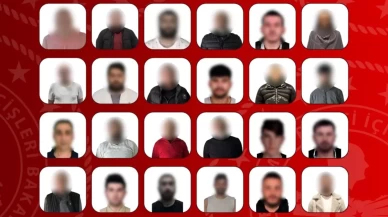 İçişleri Bakanlığı duyurdu: 23'ü kırmızı bültenle aranan 41 suçlu yakalandı