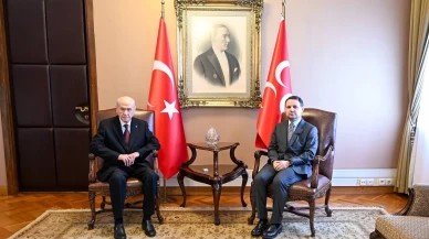 Adalet Bakanı Akın Gürlek'ten MHP Lideri Devlet Bahçeli'ye ziyaret