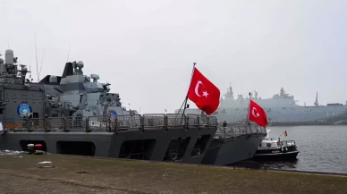Anadolu Türk Deniz Görev Kuvveti Almanya’da liman ziyaretinde