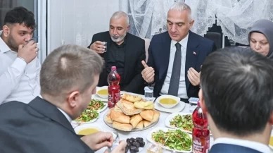 Bakan Ersoy Kırıkkale’de iftar sofrasına konuk oldu
