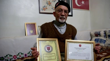 Yerli silahları gördü, miras kalan toprağını Mehmetçik için bağışladı