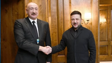 Aliyev ve Zelenskiy Münih'te buluştu! Enerji ve insani yardım masada