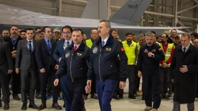 Milli Muharip Uçak KAAN’da yeni aşama: Savunma Sanayii Başkanı Haluk Görgün, KAAN hangarını ziyaret etti