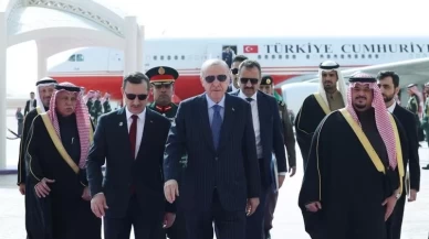 Cumhurbaşkanı Erdoğan, Suudi Arabistan'da
