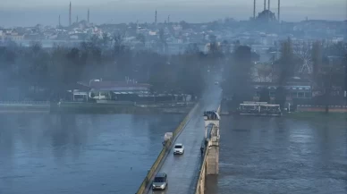 Yağışlar Meriç Nehri’ne can suyu oldu