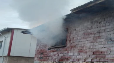 Manisa’da korkutan yangın! Tonlarca tütün yandı