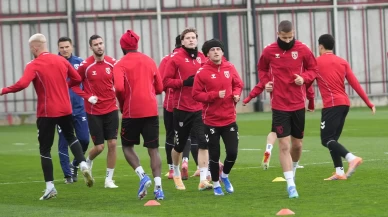 Samsunspor, Shkendija maçı hazırlıklarını tamamladı