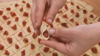 Ramazan hazırlığında komşu imecesi