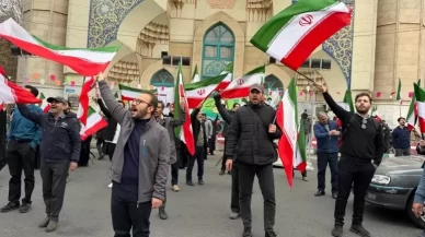 Filistin Meydanı'nda ABD ve İsrail protestosu
