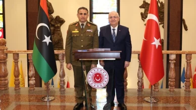 Ankara’da Libya mesaisi: Bakan Yaşar Güler, Korgeneral Al-Namroush’u kabul etti