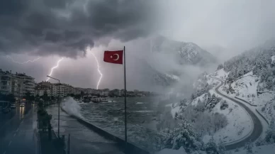 Meteoroloji uyardı! Doğu'da kar, Batı Akdeniz'de fırtına kapıda