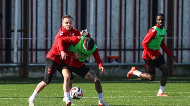 Samsunspor'da Antalyaspor maçı hazırlıkları devam ediyor