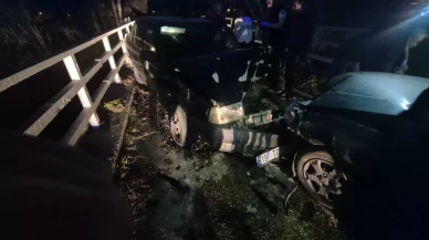 Bursa'da korkunç kaza: İki araç çarpıştı, 3 yaralı!