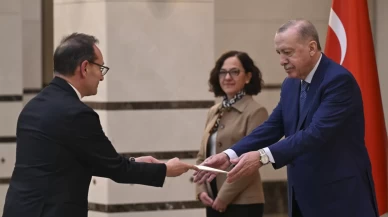3 ülkenin büyükelçisi Erdoğan'a güven mektubu sundu!
