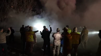 Gümüşhane'de yangın faciası! Cenaze çıkarıldıktan sonra ev çöktü