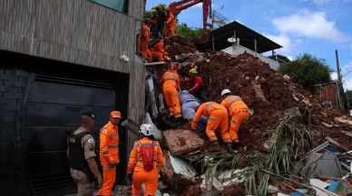 Brezilya'da şiddetli yağışın yol açtığı sellerde ölenlerin sayısı 46'ya çıktı