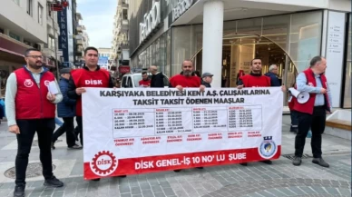 Bir CHP'li belediyede daha 7 aydır süren maaş krizi nedeniyle eylem başlatıldı! İşçiler isyan etti: BORÇ BATAĞINA SAPLANDIK!