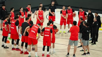 A Milli Erkek Basketbol Takımı Sırbistan mesaisinde