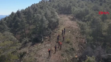 Dağlık arazide kıyafetleri bulundu