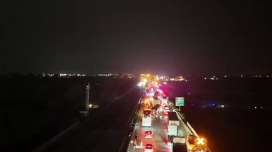 Sakarya'da 16 araçlık zincirleme kaza! Anadolu Otoyolu'nda korkunç ihmal ortalığı savaş alanına çevirdi