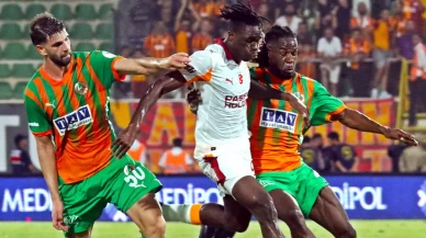 Galatasaray-Alanyaspor maçında ilk 11'leri belli oldu