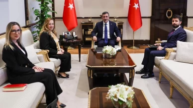 Cumhurbaşkanı Yardımcısı Yılmaz, 4 ülkenin büyükelçisini kabul etti