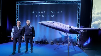 Gökyüzünün yeni yıldızı! Piaggio Aerospace'in yeni uçak modeli ortaya çıktı