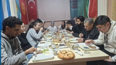 Türk Dünyası öğrencileri iftar sofrasında buluştu!