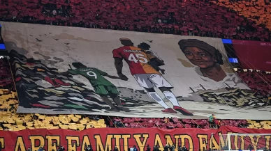 Galatasaray taraftarından Osimhen’e özel koreografi