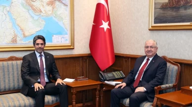 Bakan Güler’den Katar Büyükelçisi’ne diplomatik kabul