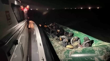 Aydın'da 1'i çocuk, 18 düzensiz göçmen yakalandı