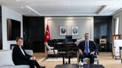 Dışişleri Bakanı Fidan, EBRD Başkanı Renaud-Basso ile bir araya geldi