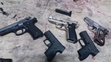 İstanbul'da silah kaçakçılarına darbe: 34 tabanca ele geçirildi