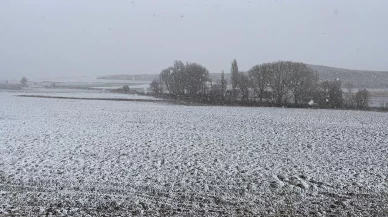 Bazı illerde kar etkili oldu