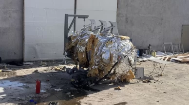 Kayseri İncesu OSB’de gaz tankı patladı