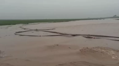 Mardin'de sağanak yağış alarmı! Dereler taştı, birçok yerleşim yeri su altında kaldı!