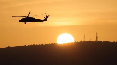 Askeri helikopter düştü: 2 asker hayatını kaybetti!